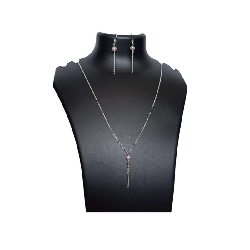 Pearl Thread Necklace Set