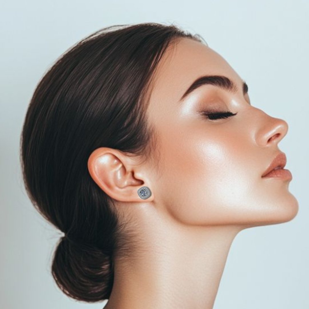 Double Halo Studs - Image 5