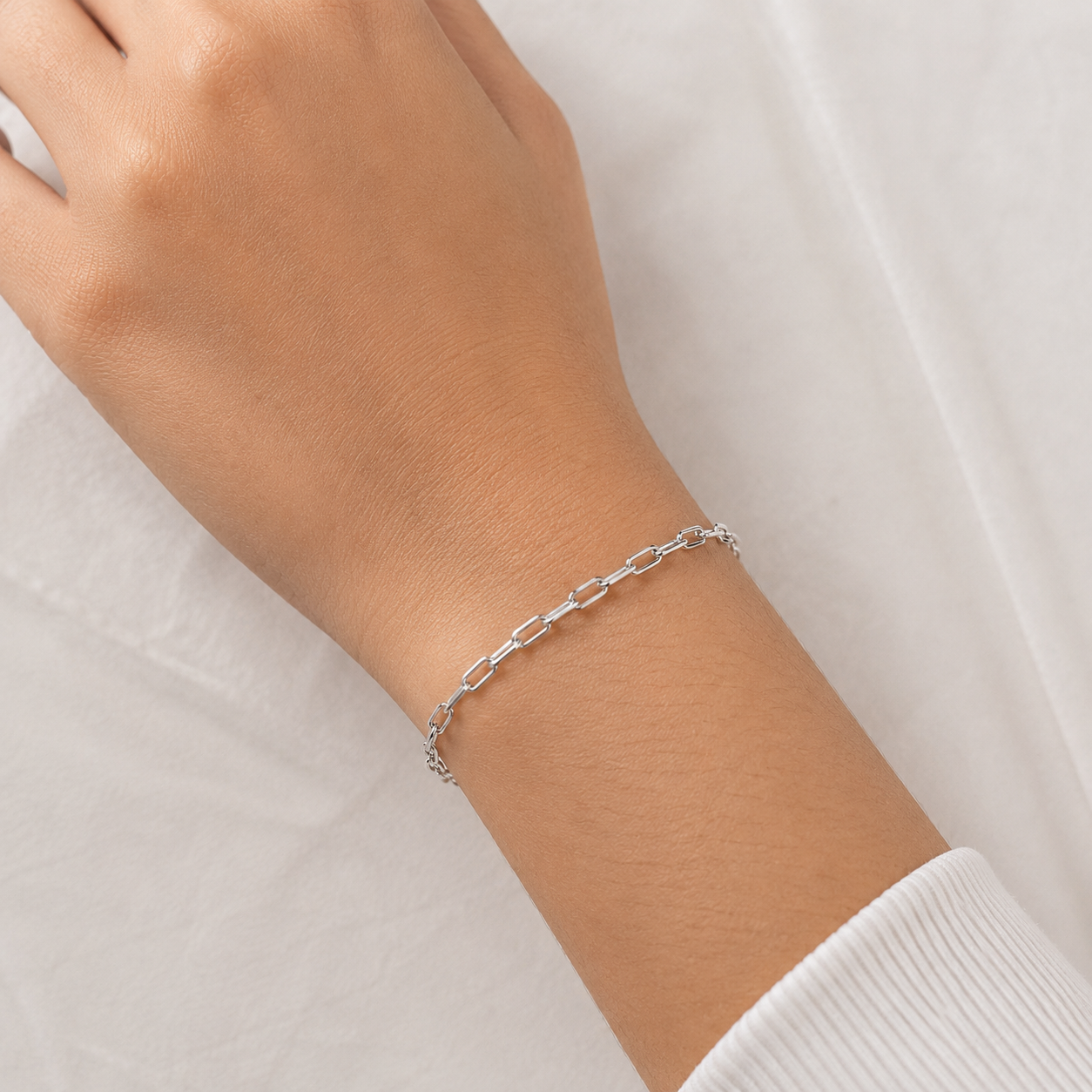 Paperclip Slider Bracelet - Image 2