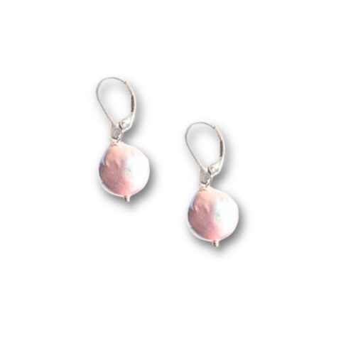 Leverback Pearl Danglers