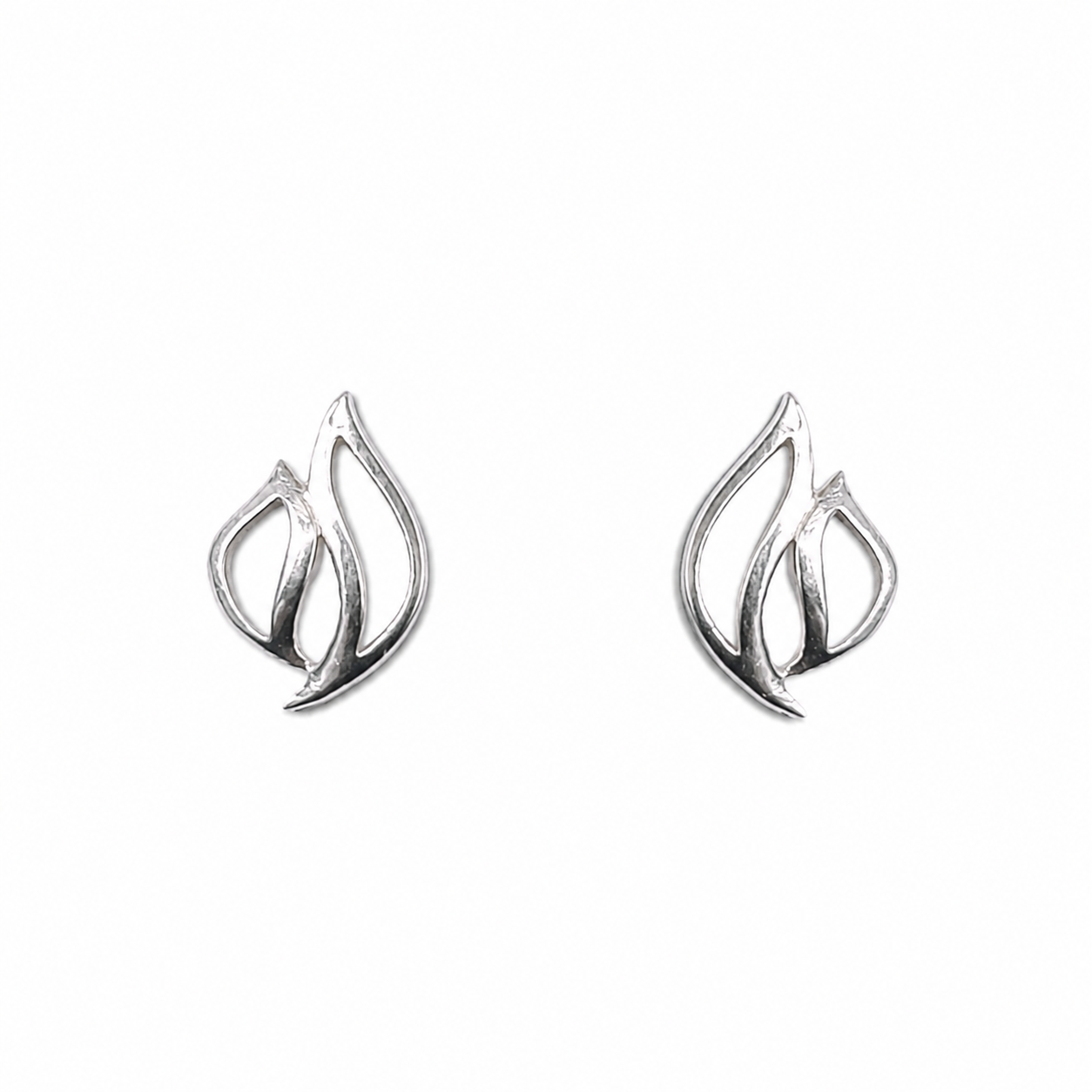 Lotus Stud Earrings