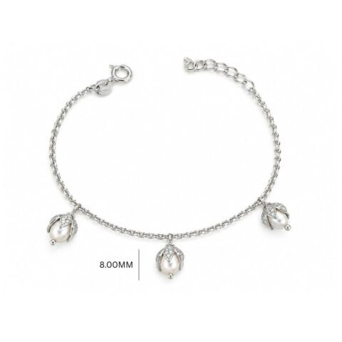 Before the Bloom – Lotus Pearl Bracelet